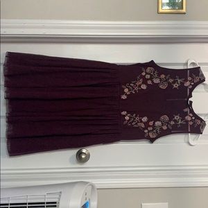 Maroon dress